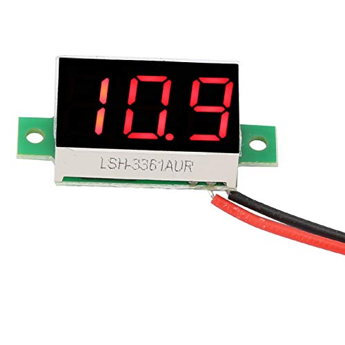 Algopix Similar Product 17 - Mini Digital Voltmeter  5Pcs LED Panel