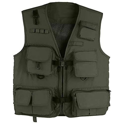 Algopix Similar Product 1 - Fishing Vest Jacket for Men Women Fly