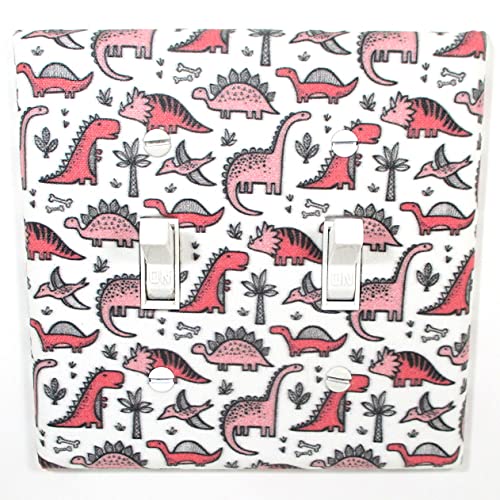 Algopix Similar Product 6 - Dinosaurs Light Switch Cover Plate Dino