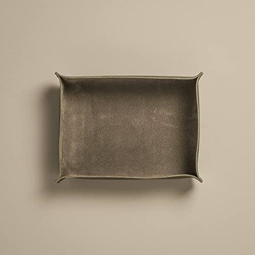 Algopix Similar Product 11 - Leather Valet Tray (Green)