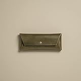 Algopix Similar Product 7 - Leather Pencil Case/Make Up Bag (Brown)