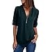 Algopix Similar Product 4 - Womens Summer Casual Short Sleeve V