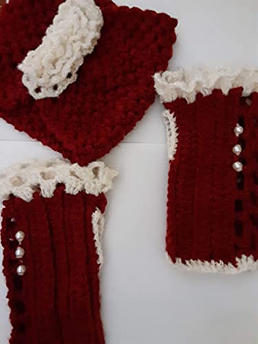 Algopix Similar Product 6 - Victorian Style Wrist & Ear Warmers
