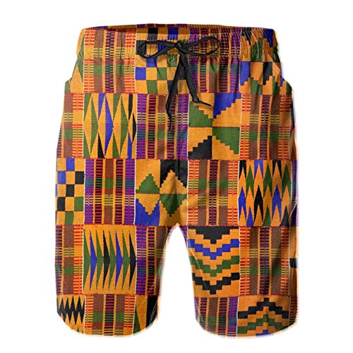 Algopix Similar Product 14 - YPTBST Mens Ghana Kente Fabric African