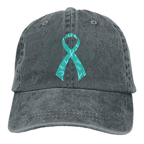 Algopix Similar Product 13 - Ovarian Cancer Awareness Cowboy Hat Cap