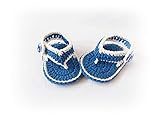 Algopix Similar Product 5 - Baby Boy Flip Flops Crochet Newborn