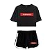 Algopix Similar Product 12 - JHDESSLY BadBoyHalo Crop Top Women