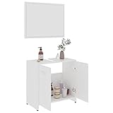 Algopix Similar Product 14 - AYNEFY Bathroom Cabinet Set Modern