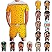 Algopix Similar Product 10 - Plus Size Sports Suits for Men Summer