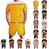 Algopix Similar Product 16 - Plus Size Sports Suits for Men Summer