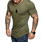 Algopix Similar Product 13 - FEDULK Mens Slim Muscle TShirts