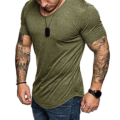 Algopix Similar Product 20 - FEDULK Mens Slim Muscle TShirts