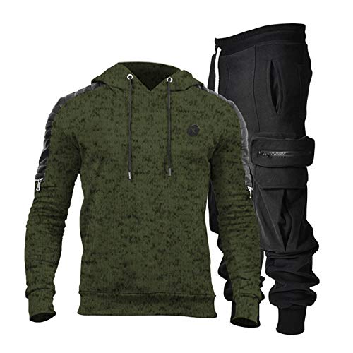 Algopix Similar Product 6 - FEDULK Mens 2 Piece Outfits Casual