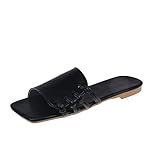 Algopix Similar Product 10 - LVJIAN black sandals for women girls