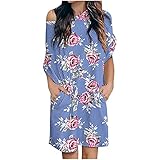 Algopix Similar Product 5 - JPVDPA Women Print Short Sleeve ONeck