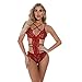 Algopix Similar Product 6 - Wirziis Crotchless Lingerie for