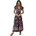 Algopix Similar Product 7 - Women Floral Sexy Backless Evening