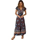 Algopix Similar Product 6 - Women Floral Sexy Backless Evening