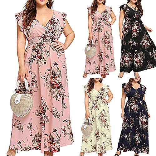 Algopix Similar Product 19 - Womens Bohemian Floral Printed