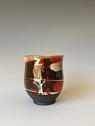 Algopix Similar Product 14 - Free Brush Tea Cup Yunomi Handmade