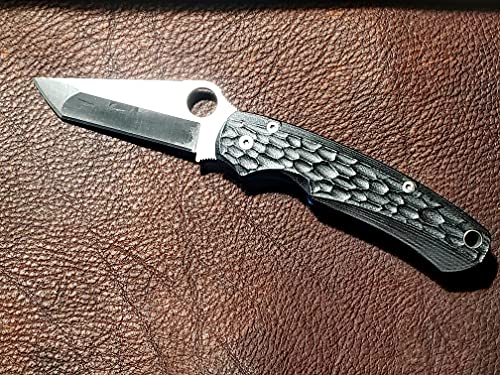 Algopix Similar Product 3 - Custom scales for Spyderco Paramilitary