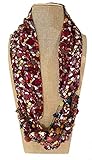 Algopix Similar Product 3 - Womens Handmade Scarf Necklace in