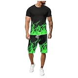 Algopix Similar Product 7 - Men Sweatsuits Sets Summer Sportswear