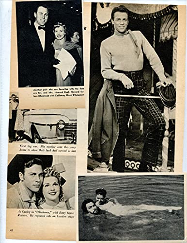 Algopix Similar Product 13 - Howard Keel original clipping magazine