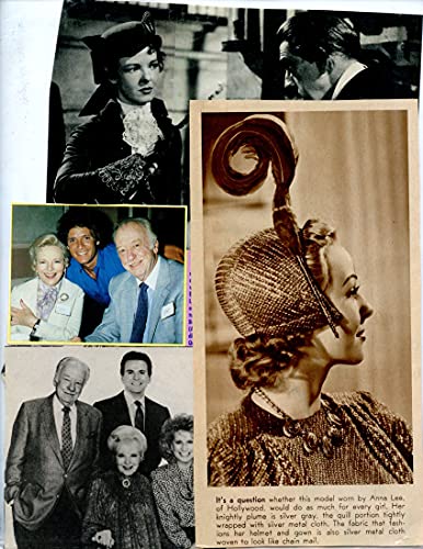 Algopix Similar Product 12 - Anna Lee original clipping magazine