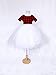 Algopix Similar Product 16 - Black Red Plaid 2 Layer White Tulle