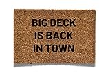 Algopix Similar Product 8 - Big Deck Is Back In Town Door Mat Big