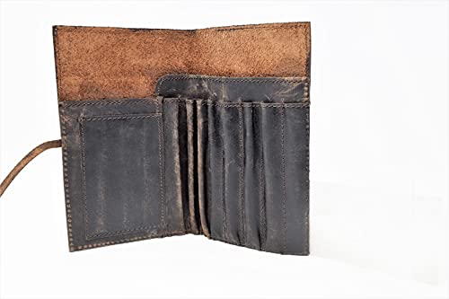 Algopix Similar Product 11 - Leather Artist Pouch Buffalo Crazy