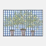 Algopix Similar Product 10 - Hand Painted Lemons Lemon Tree Doormat