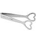 Algopix Similar Product 2 - Heart Shape Tongs Kitchen Tongs
