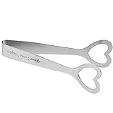 Algopix Similar Product 18 - Heart Shape Tongs Kitchen Tongs