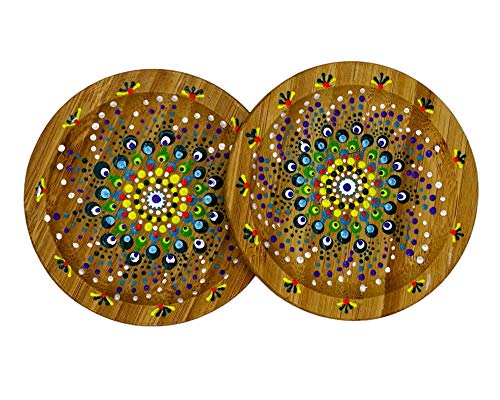 Algopix Similar Product 6 - Hand Painted Mandala Art Dot Painting