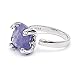 Algopix Similar Product 19 - Natural raw tanzanite adjustable ring