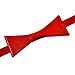 Algopix Similar Product 7 - Red Bow Tie  Czech Glass  Satin