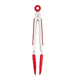 Algopix Similar Product 5 - KHBNHJ 3PCS Handle Kitchen Tongs 14