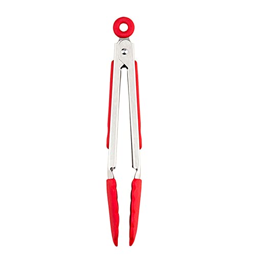 Algopix Similar Product 13 - KHBNHJ 3PCS Handle Kitchen Tongs 14