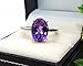 Algopix Similar Product 7 - Natural Amethyst Ring Amethyst