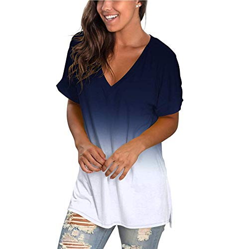 Algopix Similar Product 3 - DONGXIEHYS Women T Shirts Casual V