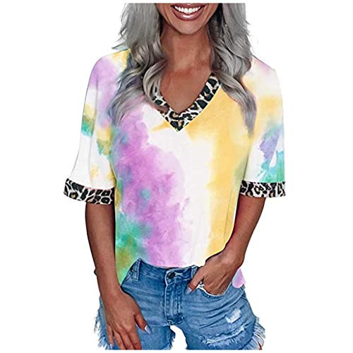 Algopix Similar Product 4 - Casual V Neck T Shirt for Womens
