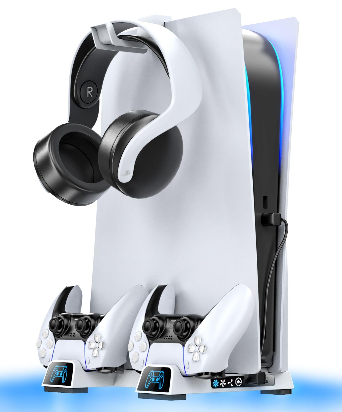Algopix Similar Product 16 - PS5 Cooling Station with 3 Level
