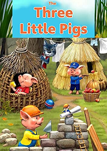 Algopix Similar Product 9 - THE THREE LITTLE PIGS Kids Books ages