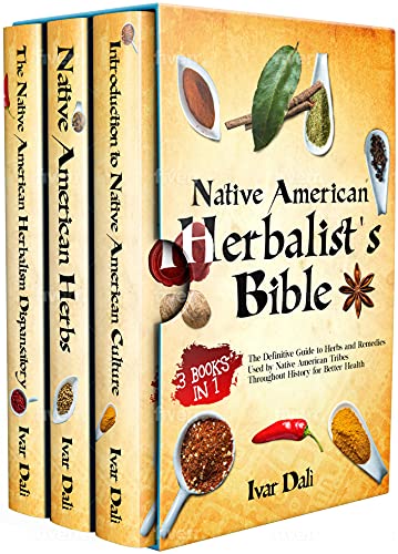 Algopix Similar Product 6 - Native American Herbalism  3 Books in