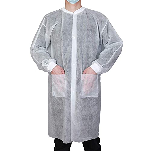 Algopix Similar Product 18 - Greenour Disposable Lab Coats with