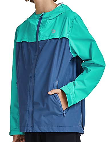 Algopix Similar Product 5 - BALEAF Boys Waterproof Rain Jacket