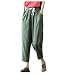 Algopix Similar Product 18 - MITCOWBOYS Linen Loose Pants Women