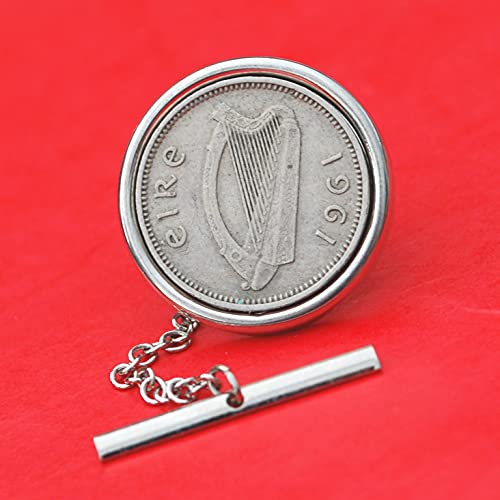 Algopix Similar Product 18 - 1961 Irish Ireland 3 Pence Coin Silver